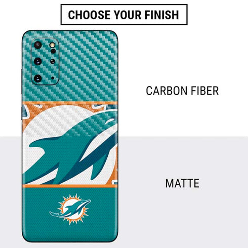 NFL Miami Dolphins Zone Block Galaxy S20 Plus Skin